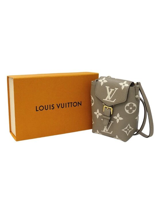 Louis Vuitton Bicolor Monogram Empreinte Tiny Backpack Tourterelle Cles Beige main image 7